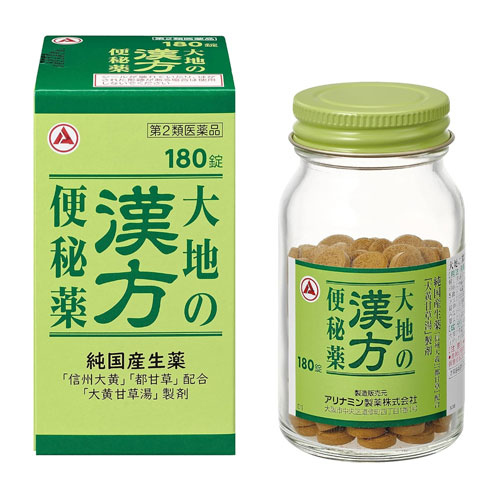 아리나민제약 대지의 한방 변비180정 