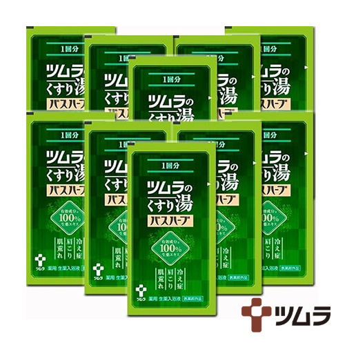 쯔무라 약탕 바스허브 약탕 10ml × 10포 (1회용 파우치 타입)
