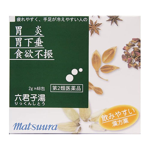 마츠우라 육군자탕(六君子湯) 65  엑기스 세립 2g × 48포 (제2류 의약품)