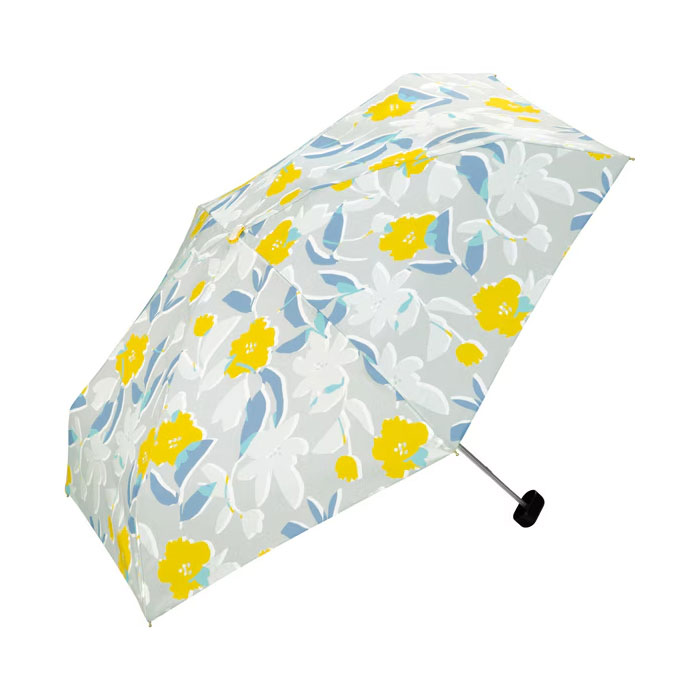 WPC 접이식 우산 양산 겸용 투우리 미니 50cm 수동식 UV 차단 자외선 방지 효과 그레이 2067-155-002GY