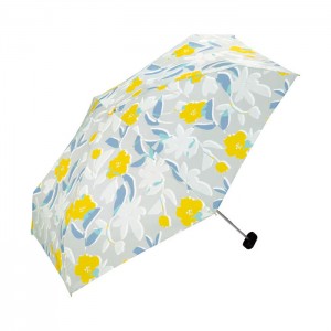 WPC 접이식 우산 양산 겸용 투우리 미니 50cm 수동식 UV 차단 자외선 방지 효과 그레이 2067-155-002GY