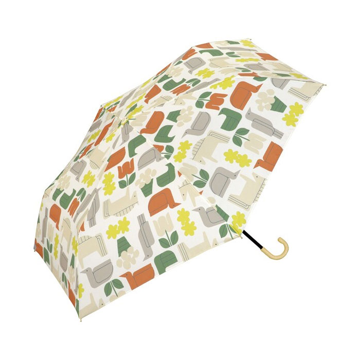 WPC 접이식 우산 양산 겸용 포겔벤네 미니 50cm 수동식 UV 차단 자외선 방지 효과 베이지3757-015-002OF