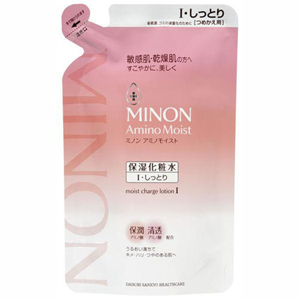 MINON 미논 모이스트차지 화장수 리필 I 촉촉타입 130ｍL