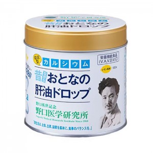 노구치 의학연구소 성인용 간유 드롭 흡수형 칼슘 플러스 100정 [영양기능식품]