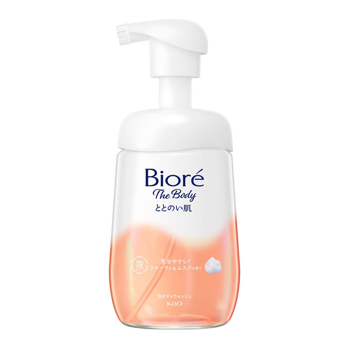비오레 더바디 피부정돈 거품형 프루티&머스크 향 펌프 480ml