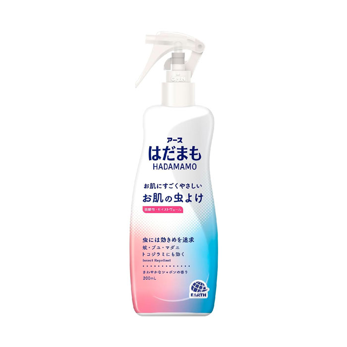 모기 기피제 하다마모 미스트 200mL 모기 벌레물림 예방 벌레퇴치제 사라텍트 hadamamo