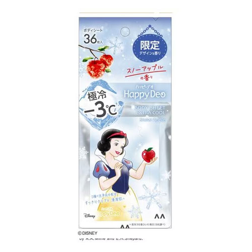 만담(mandom) 해피데오 한정 해피데오 바디시트 극강 쿨링 스노우애플향 36매