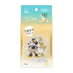 만담(mandom) 해피데오 해피데오 바디시트 촉촉 보송 화이트티향 36매