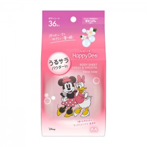 만담(mandom) 해피데오 해피데오 바디시트 촉촉 보송 플로럴비누향 36매