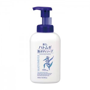 레하쿠 하또무기 거품 바디솝 본체 550ml [바디솝]