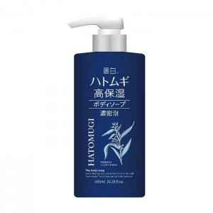 레하쿠 하또무기 고보습 바디솝 본체 600ml [바디솝]