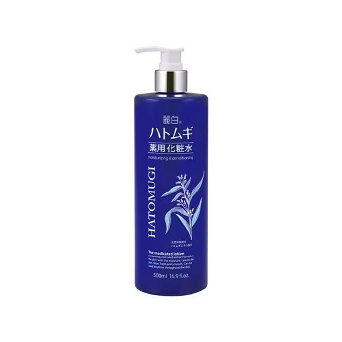 레이하쿠 율무 하또무기 약용 화장수 500ml [화장수]