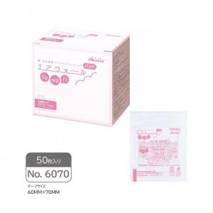 skinix 스키닉스 에어월 초제로 슬림 방수 에어월 후와리 패드 50매 일반 의료기기 NO.6070P