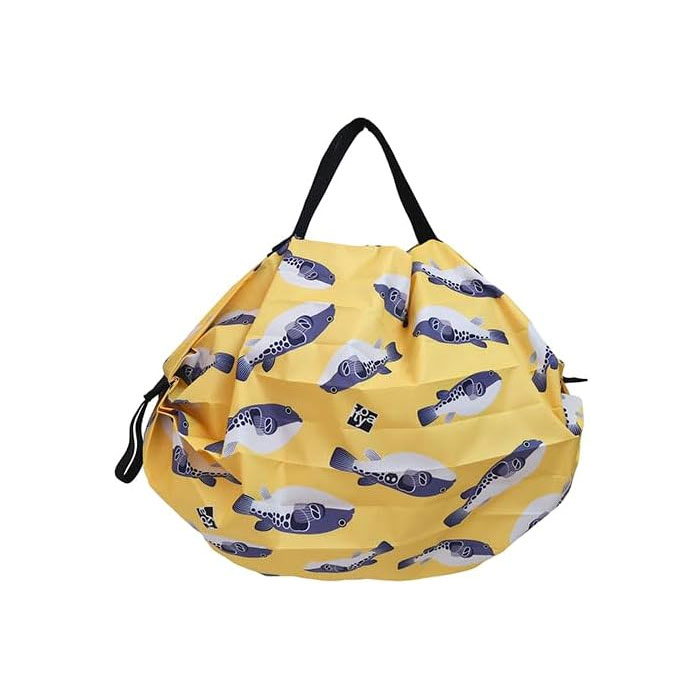 Shupatto  긴자 이토야 슈파토 컴팩트백 S 노랑 복어디자인