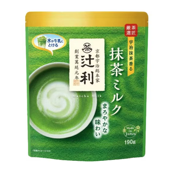 일본 츠지리 말차(맛차)밀크 부드러운맛 190g