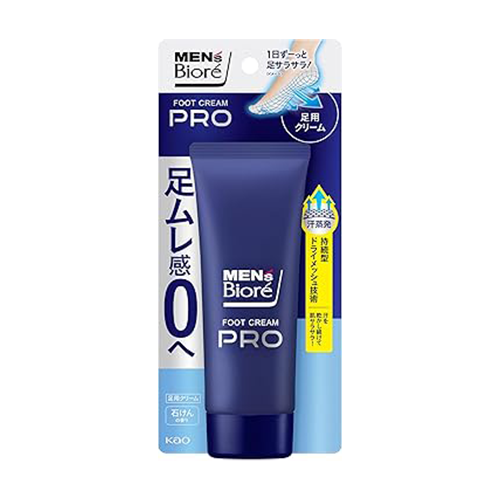 맨즈비오레 풋크림 PRO 비누향 70g「발 전용 제오드란트」