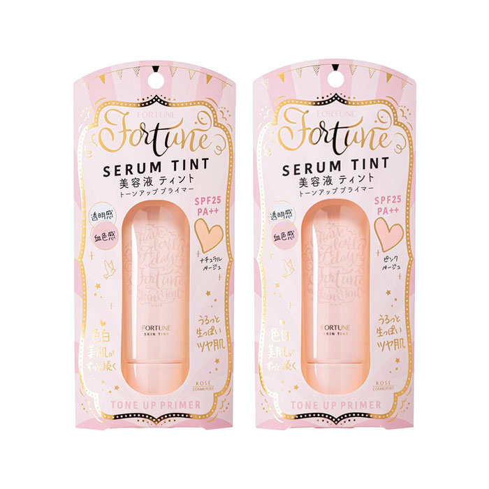  KOSE FORTUNE 포춘 스킨 틴트 톤업 프라이머 01 화장 베이스 SPF25 PA++ 내추럴 베이지 30g