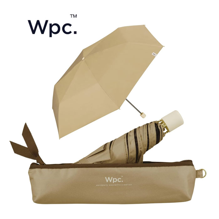 Wpc. 양산 올웨더 파라솔 모카  골격 길이 50cm (RAH-2305-FP)