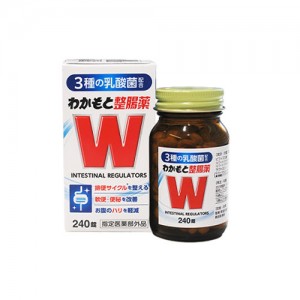 와카모토 정장약 240정　3가지 유산균 난변 변비 
