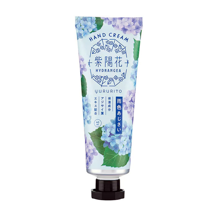 유루리토 수국 핸드크림 하늘색 40ml