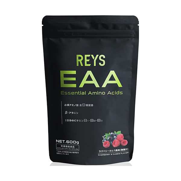REYS 레이즈 EAA 아미노산 9종 함유 라즈베리 카시스 맛 600g 