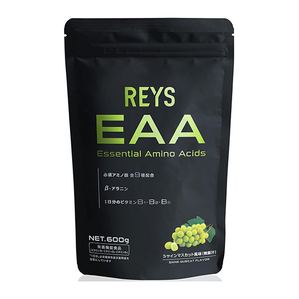 REYS 레이즈 EAA 아미노산 9종 함유 샤인 머스켓맛 600g