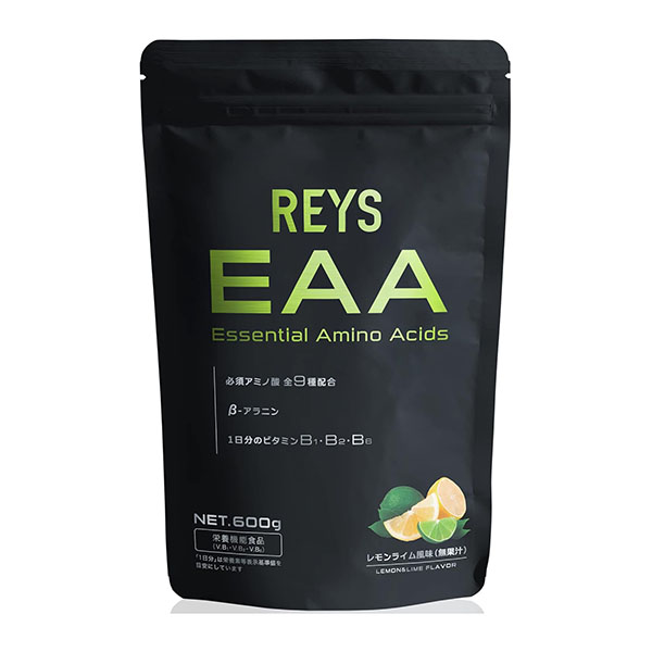 REYS 레이즈 EAA 아미노산 9종 함유  레몬 라임맛 600g 