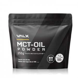 VALX 벌크스 MCT 오일 파우더 250g 중쇄지방산 코코넛오일 100% 유화제 첨가물 무첨가