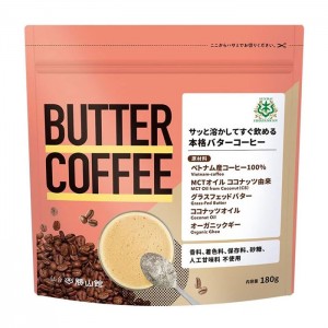 센다이 가츠야마칸 버터커피 분말 180g 잘녹는 MCT 오일 다이어트 커피