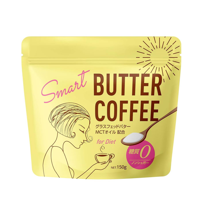 버터커피 MCT 오일 분말 150g (30잔분) 다이어트 커피 당질 제로 무가당 MCT