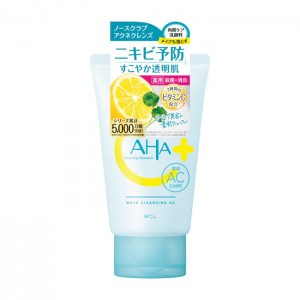클렌징리서치 AHA 워시클렌징 클렌징폼 120g 여드름용 노스크럽