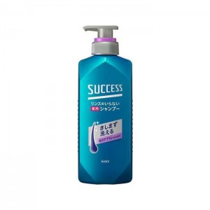 석세스 린스가 필요 없는 약용 샴푸 스무스 워시 타입 본품 400ml [린스인샴푸]