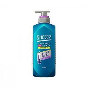 석세스 린스가 필요 없는 약용 샴푸 스무스 워시 타입 엑스트라 쿨 본품 400ml [린스인샴푸]