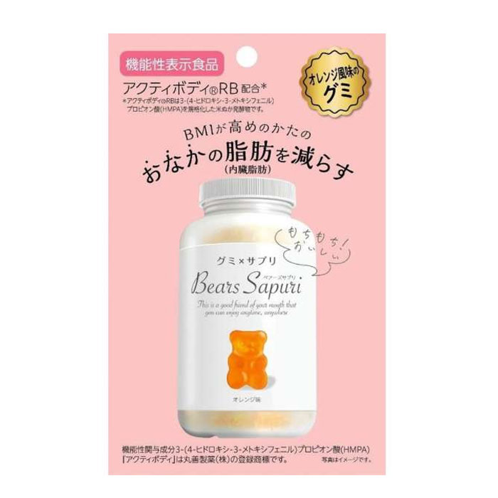 베어즈 서플리 구미 다이어트 젤리  60g  오렌지 다이어트 젤리