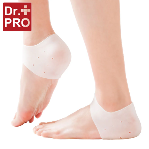 Dr.PRO 충격 흡수 뒤꿈치 젤 패드 양말 위에 착용도 OK