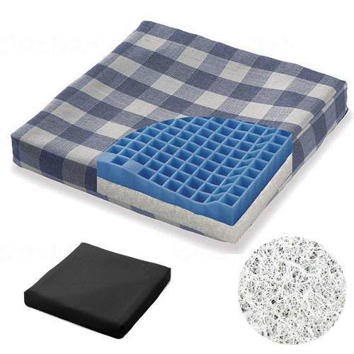 PITA 피타 시트쿠션 브레스【65】 통기성커버 PTB65 휠체어방석 체압분산방석 욕창방지 976023 fundina 일본제