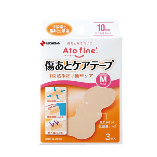 Ato fine (아토파인) ATFL 니치반 아토파인 흉터 케어 테이프  M사이즈 (50mm×114mm / 3매입) Atofine ATK3M