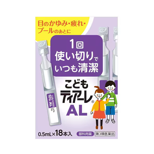 오프테크스 OPHTECS 어린이 티아레 AL 0.5mL×18개입 1회용 안약  [제3류 의약품 안약] 