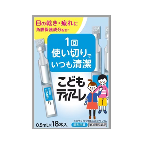 오프테크스 OPHTECS 어린이 티아레 0.5mL×18개입 렌즈 착용 중에도 사용 가능 [제3류 의약품 안약]