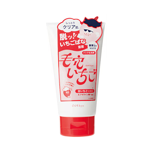 촉촉 클리어! 화이트 딸기 폼클렌저 화이트 헤드/딸기코 집중 케어 세안폼 120g