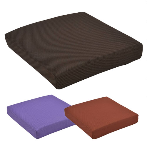 휠체어용쿠션 좌라쿠UB 70mm 저반발 CK-02UB 400×400×70 휠체어방석 체압분산방석 욕창방지 523081