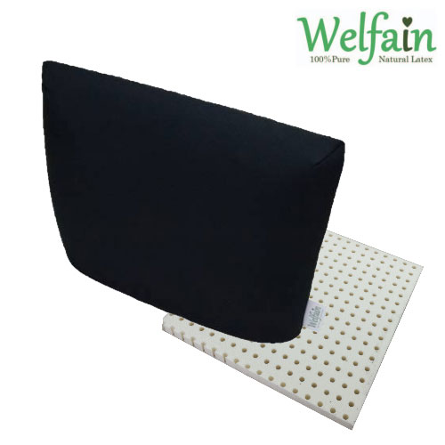 Welfain 휠체어 등받이 100%천연라텍스소재  40×30×7cm  581 웰판
