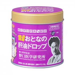 노구치 의학연구소 성인용 간유 드롭 블루베리 플러스 100정 [영양기능식품]