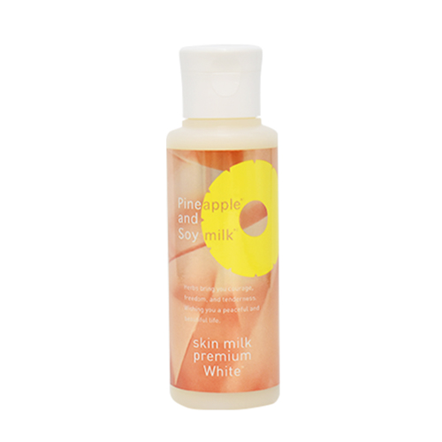 스즈키 허브 파인애플 두유 스킨밀크 프리미엄 미백 100mL 얼굴도 바디도 하나로 케어! 약 1개월 분량【의약부외품】