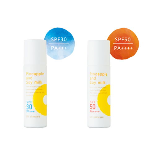 파인애플 두유 UV 스킨케어 30g SPF30 PA+++ / SPF50+ PA++++ 두 가지 타입