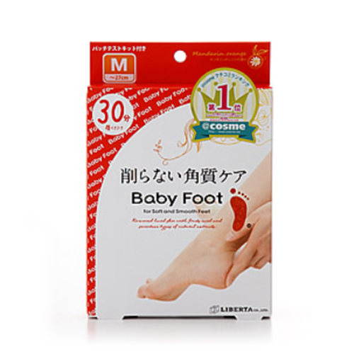 베이비풋 Baby Foot 30분이면 OK! 간편한 발 각질 케어  / M 사이즈 (27cm까지)