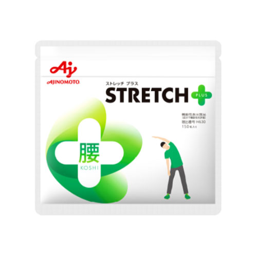 아지노모토 STRETCH＋ KOSHI 허리 케어 서플리먼트 150정 (약 30일분)