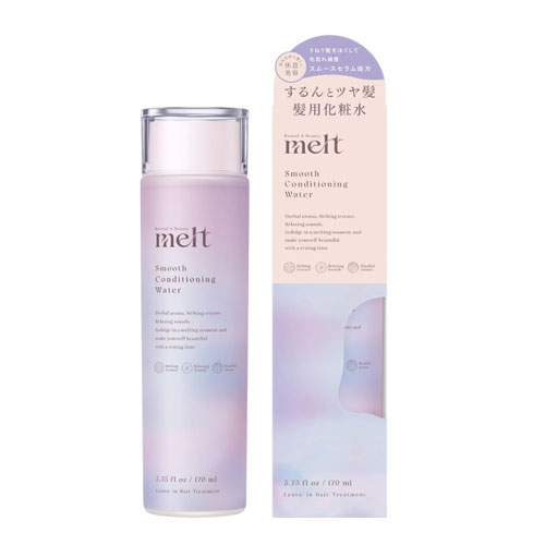 멜트(Melt) 스무스 컨디셔닝 워터 [모발 화장수] 170mL 피오니&무화과 향