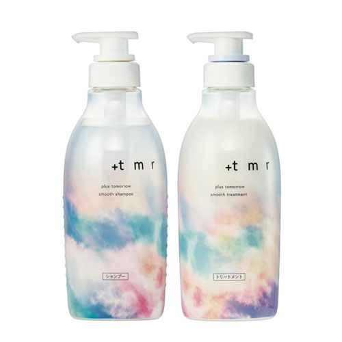 +tmr 플러스투머로우 스무스 샴푸&트리트먼트 세트 각 470mL