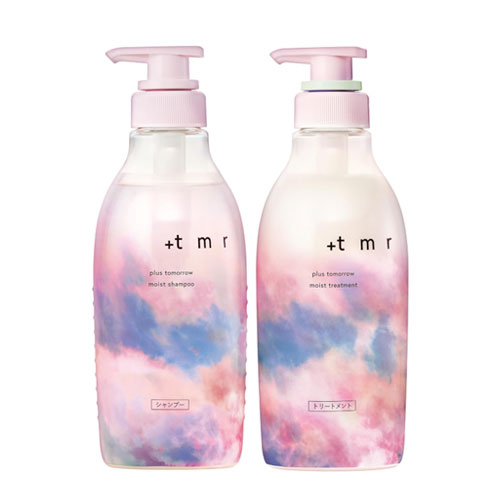 +tmr 플러스투머로우 모이스트 샴푸&트리트먼트 세트 각 470mL